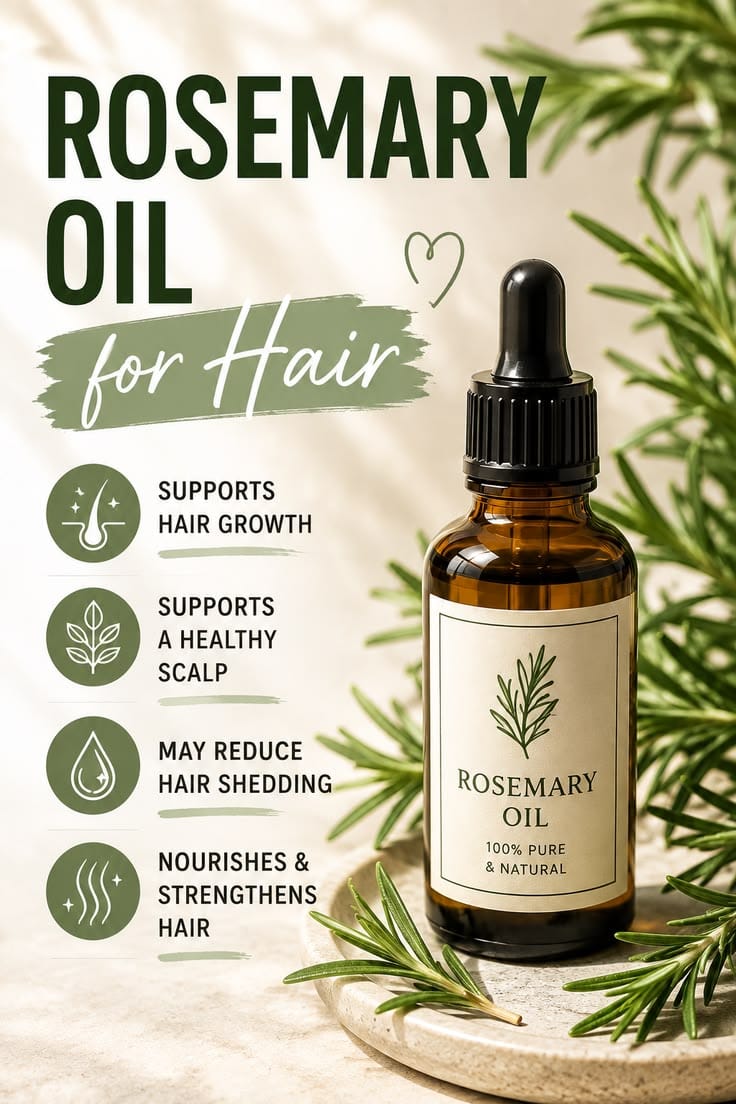 Rosemary Hair Care Essential Oil Premium Scalp & Hair Nourishing Treatment