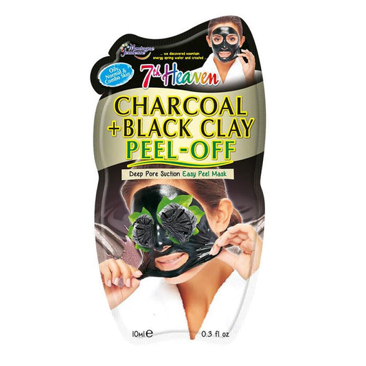 7th Heaven Charcoal + Black Clay Peel-Off Mask