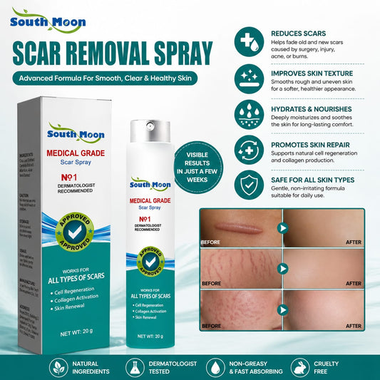 South Moon Scar Spray | Medical Grade Scar Removal & Skin Repair