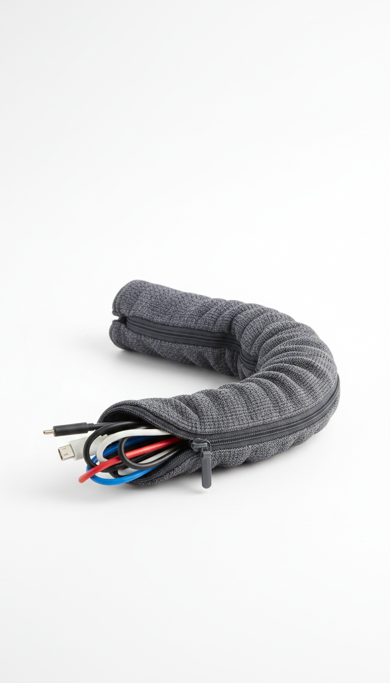 Sleek cable management sleeve